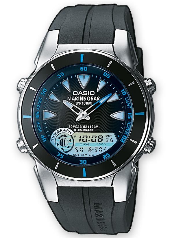 casio marine gear wr100m